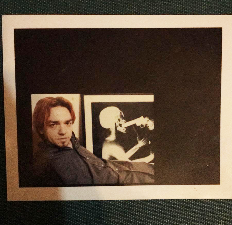Foto Polaroid del 1998 (Metallo Non Metallo) autografata